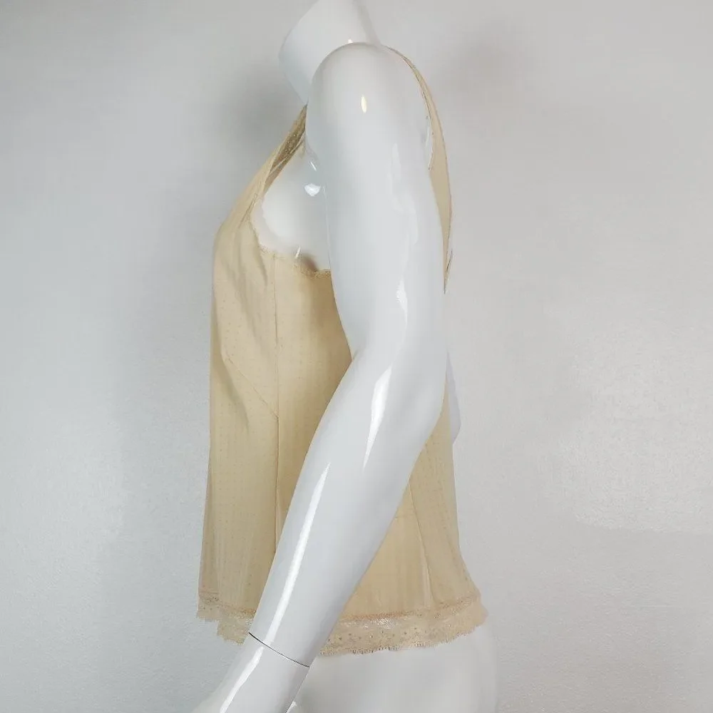 Vintage Beige Camisole Slip Tank - Picture 3 of 8